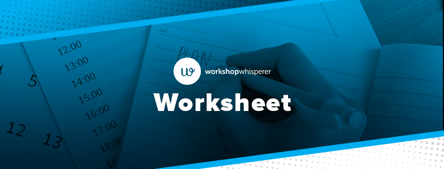 Worksheet Banner