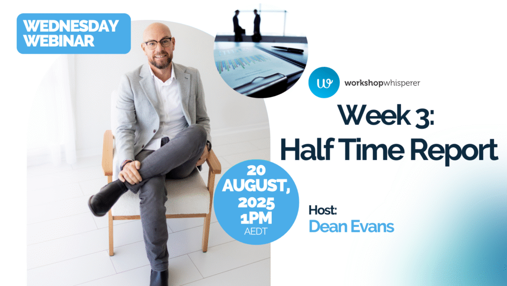 Week 3 Half Time Report Hosted by Dean Evans